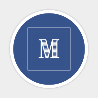 M Monogram Magnet